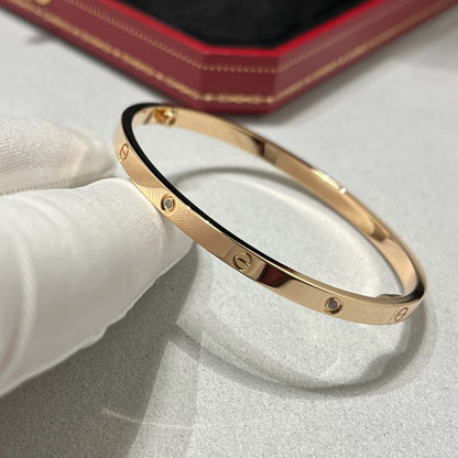 [⭐Luxery]LOVE BRACELET 3.65MM 6 DIAMONDS
