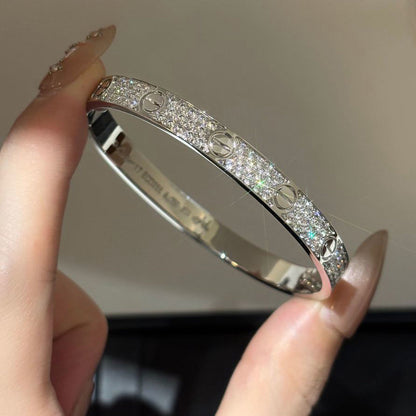 [⭐Luxery]LOVE BRACELET 6.1MM DIAMOND-PAVED