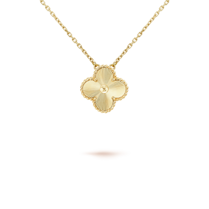 [⭐Luxery]CLOVER 15MM LASER NECKLACE