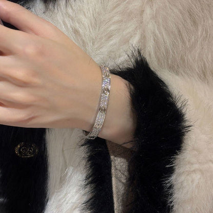 [⭐Luxery]LOVE BRACELET 6.1MM DIAMOND-PAVED