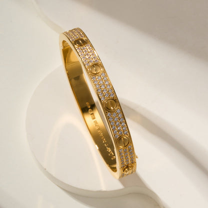 [⭐Luxery]LOVE BRACELET 6.1MM DIAMOND-PAVED