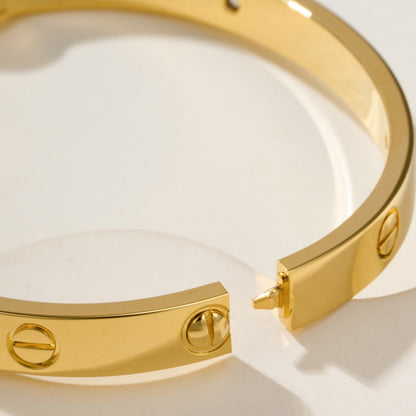 [⭐Luxery]LOVE BRACELET 6.1MM 4 DIAMONDS