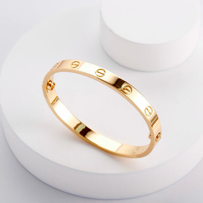 [⭐Luxery]LOVE BRACELET 6.1MM NO DIAMONDS