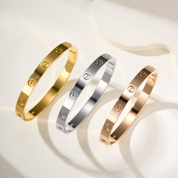 [⭐Luxery]LOVE BRACELET 6.1MM NO DIAMONDS