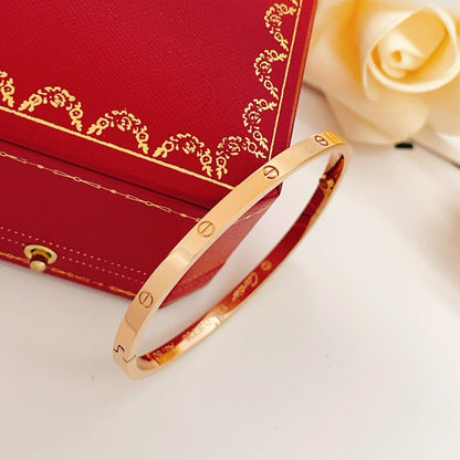 [⭐Luxery]LOVE BRACELET 3.65MM NO DIAMONDS