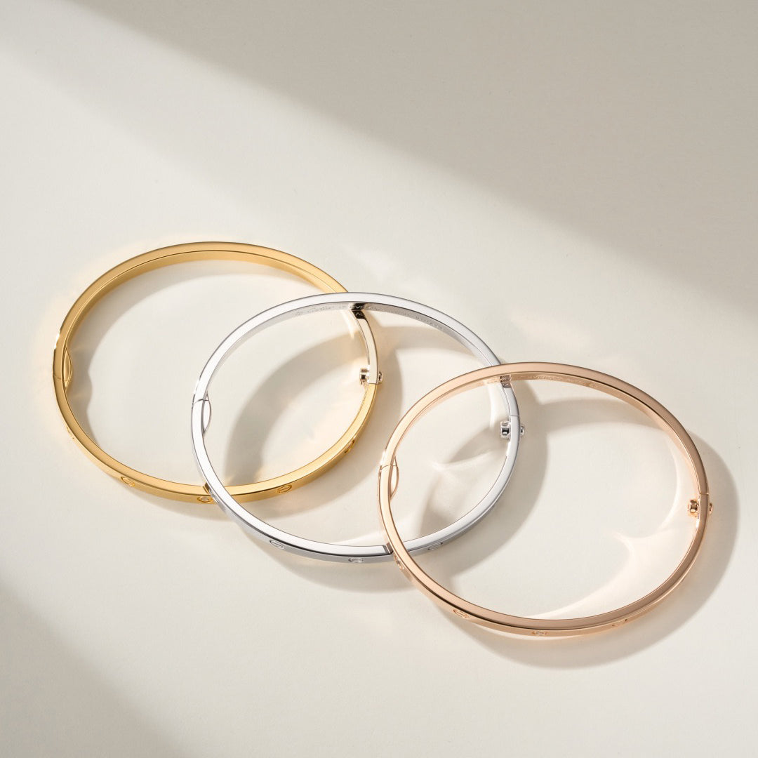 [⭐Luxery]LOVE BRACELET 3.65MM 6 DIAMONDS
