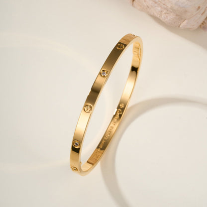 [⭐Luxery]LOVE BRACELET 3.65MM 6 DIAMONDS