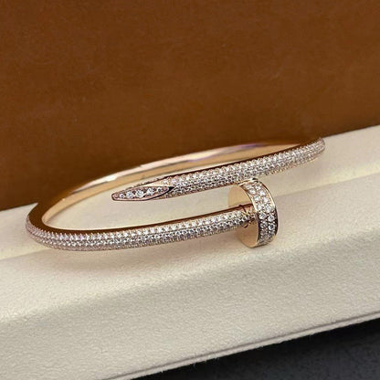 [⭐Luxery]JUSTE BRACELET 3.5MM ALL DIAMONDS