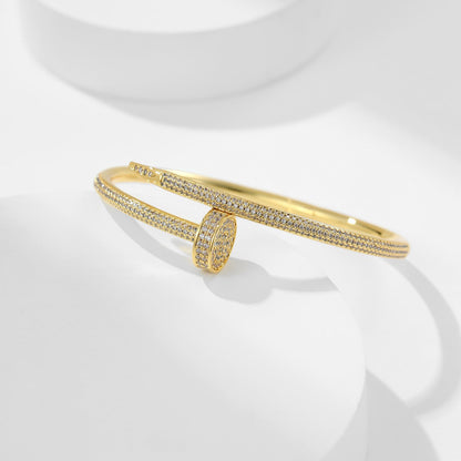 [⭐Luxery]JUSTE BRACELET 3.5MM ALL DIAMONDS