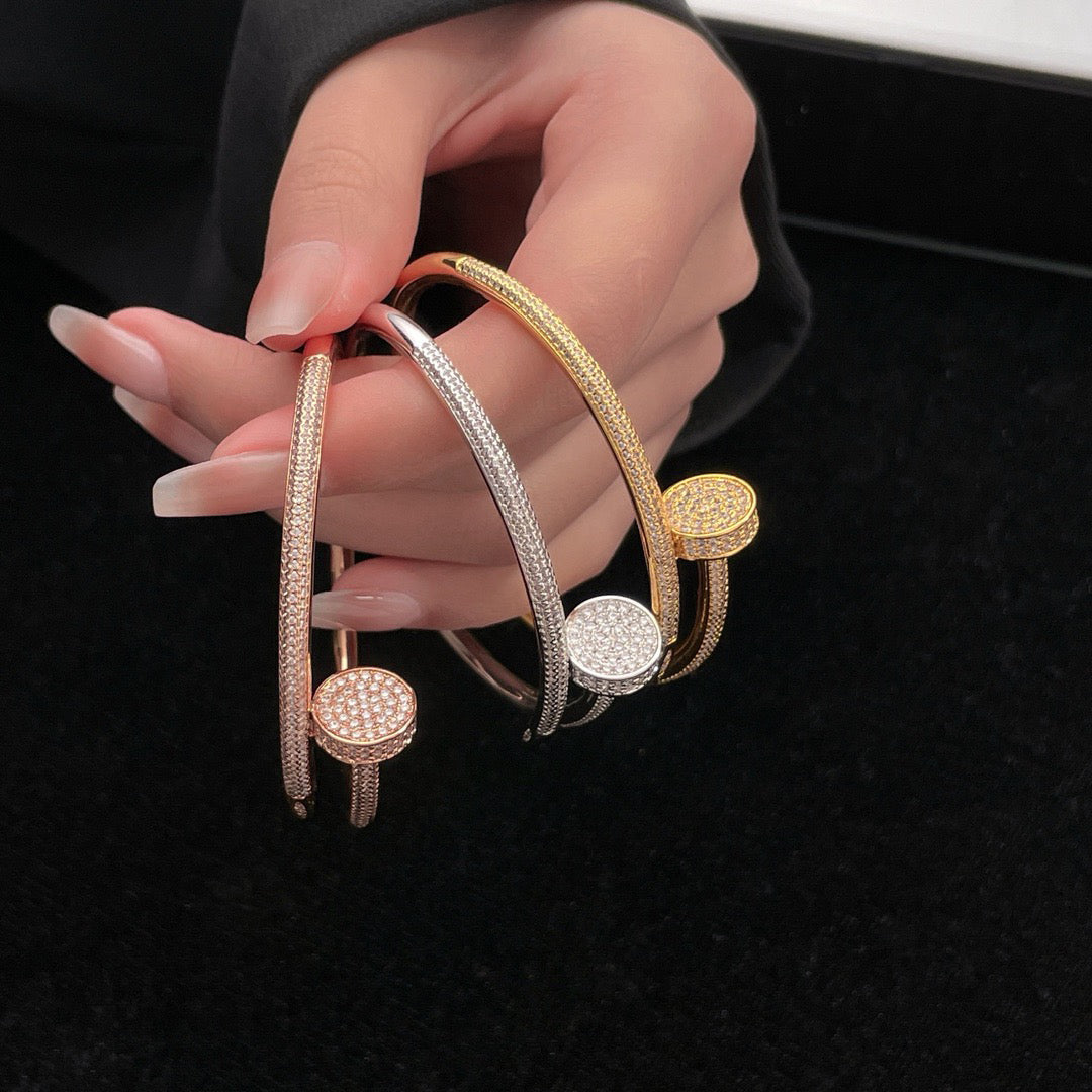 [⭐Luxery]JUSTE BRACELET 3.5MM ALL DIAMONDS