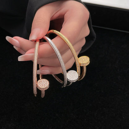 [⭐Luxery]JUSTE BRACELET 3.5MM ALL DIAMONDS