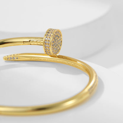 [⭐Luxery]JUSTE BRACELET 3.5MM ALL DIAMONDS
