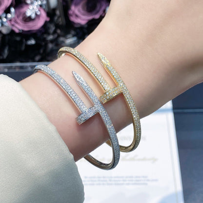[⭐Luxery]JUSTE BRACELET 3.5MM ALL DIAMONDS