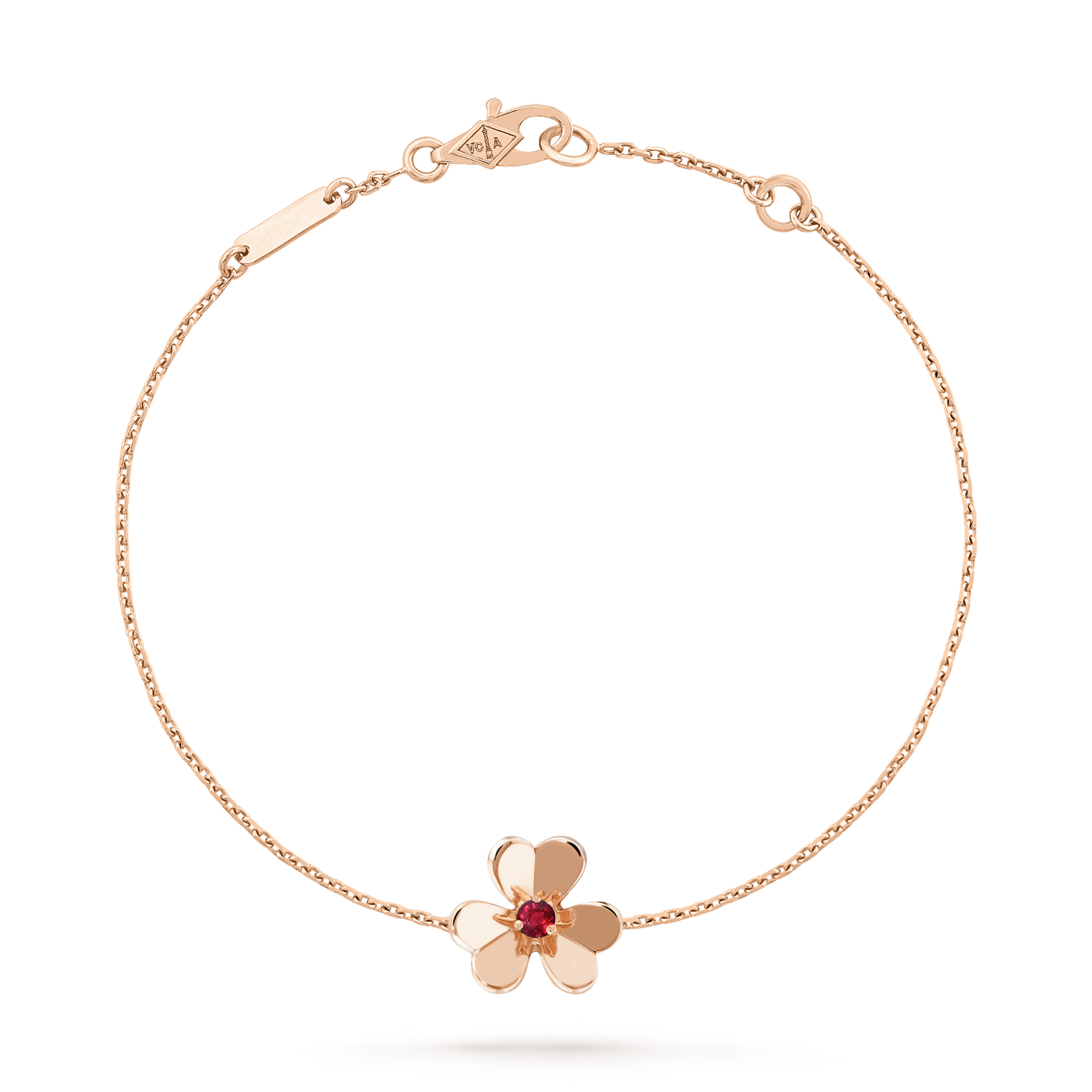 [⭐Luxery]FRIVOLE GOLD FLOWER PINK MALACHITE BRACELET