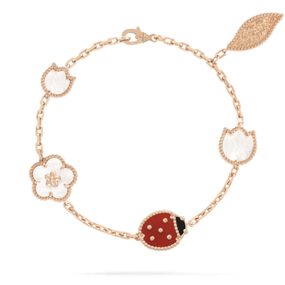 [⭐Luxery]LUCKY SPRING 5 MOTIF BRACELET
