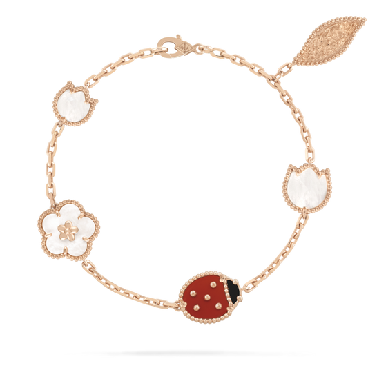 [⭐Luxery]LUCKY SPRING 5 MOTIF BRACELET