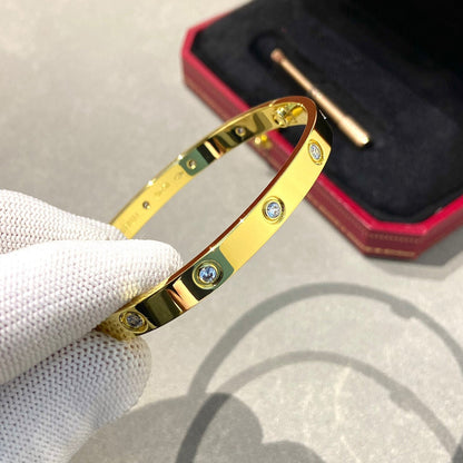[⭐Luxery]LOVE BRACELET 6.1MM 10 DIAMONDS