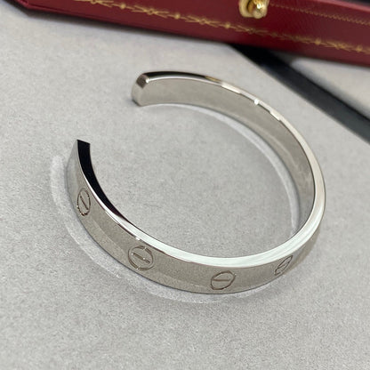 [⭐Luxery]LOVE BRACELET 6.1MM 1 DIAMOND OPEN CUFF