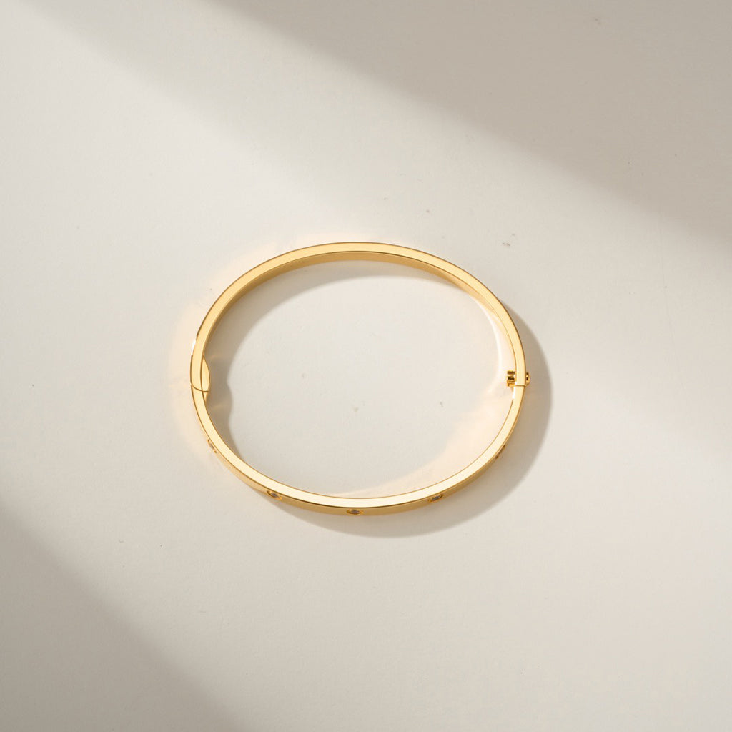 [⭐Luxery]LOVE BRACELET 3.65MM 10 DIAMONDS