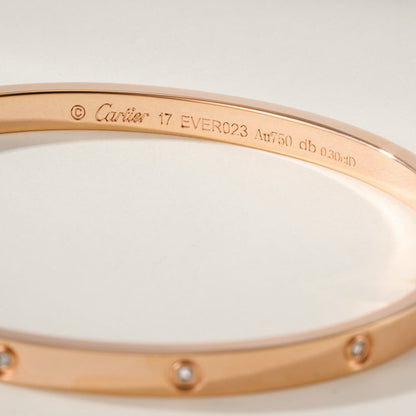 [⭐Luxery]LOVE BRACELET 3.65MM 10 DIAMONDS