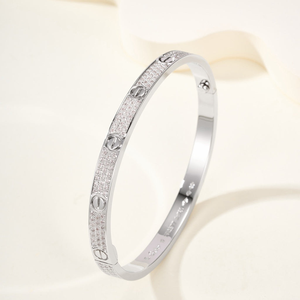 [⭐Luxery]LOVE BRACELET 4.8MM DIAMOND-PAVED