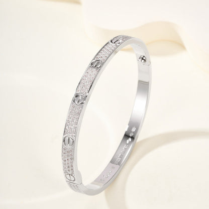 [⭐Luxery]LOVE BRACELET 4.8MM DIAMOND-PAVED