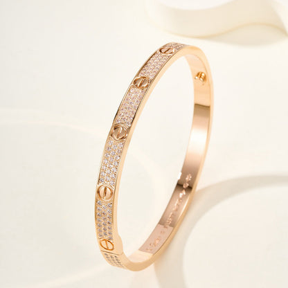 [⭐Luxery]LOVE BRACELET 4.8MM DIAMOND-PAVED