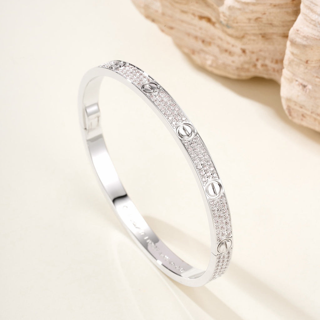[⭐Luxery]LOVE BRACELET 4.8MM DIAMOND-PAVED