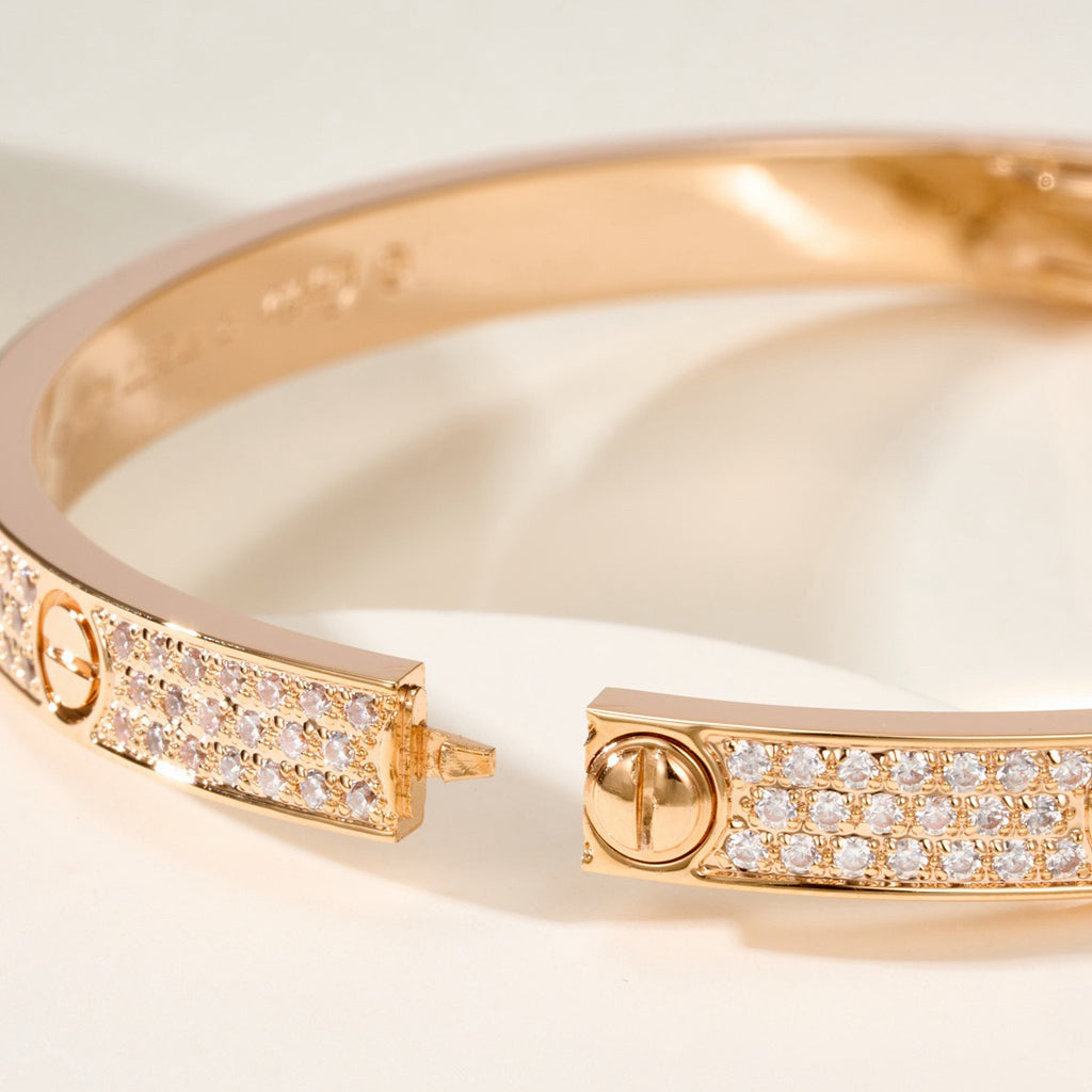 [⭐Luxery]LOVE BRACELET 4.8MM DIAMOND-PAVED