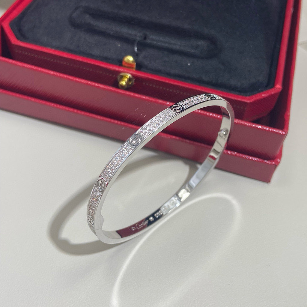 [⭐Luxery]LOVE BRACELET 3.65MM DIAMOND-PAVED