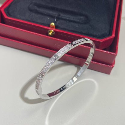 [⭐Luxery]LOVE BRACELET 3.65MM DIAMOND-PAVED