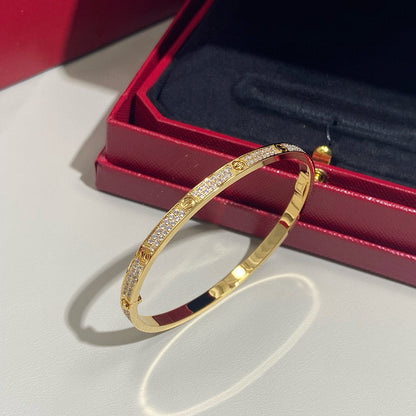 [⭐Luxery]LOVE BRACELET 3.65MM DIAMOND-PAVED