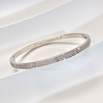 [⭐Luxery]LOVE BRACELET 3.65MM DIAMOND-PAVED