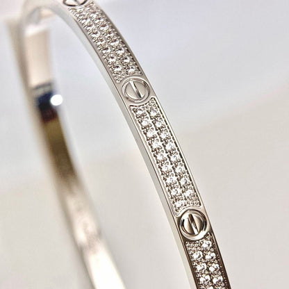[⭐Luxery]LOVE BRACELET 3.65MM DIAMOND-PAVED