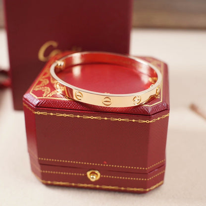 [⭐Luxery]LOVE BRACELET 6.1MM NO DIAMONDS