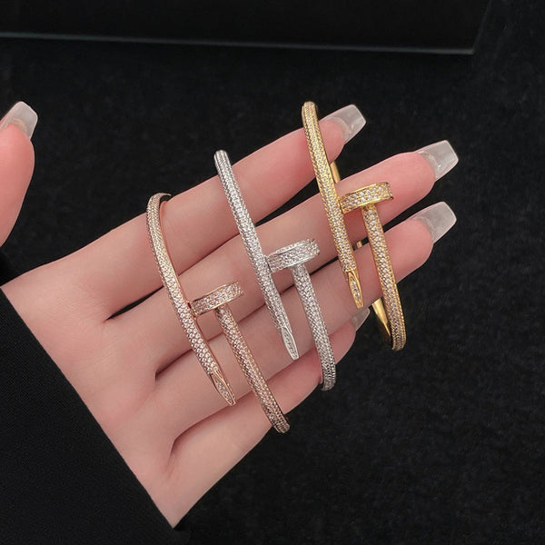 [⭐Luxery]JUSTE BRACELET 3.5MM ALL DIAMONDS