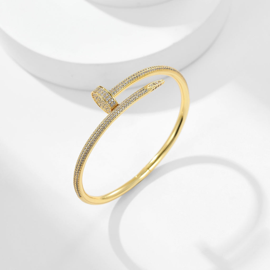 [⭐Luxery]JUSTE BRACELET 3.5MM ALL DIAMONDS