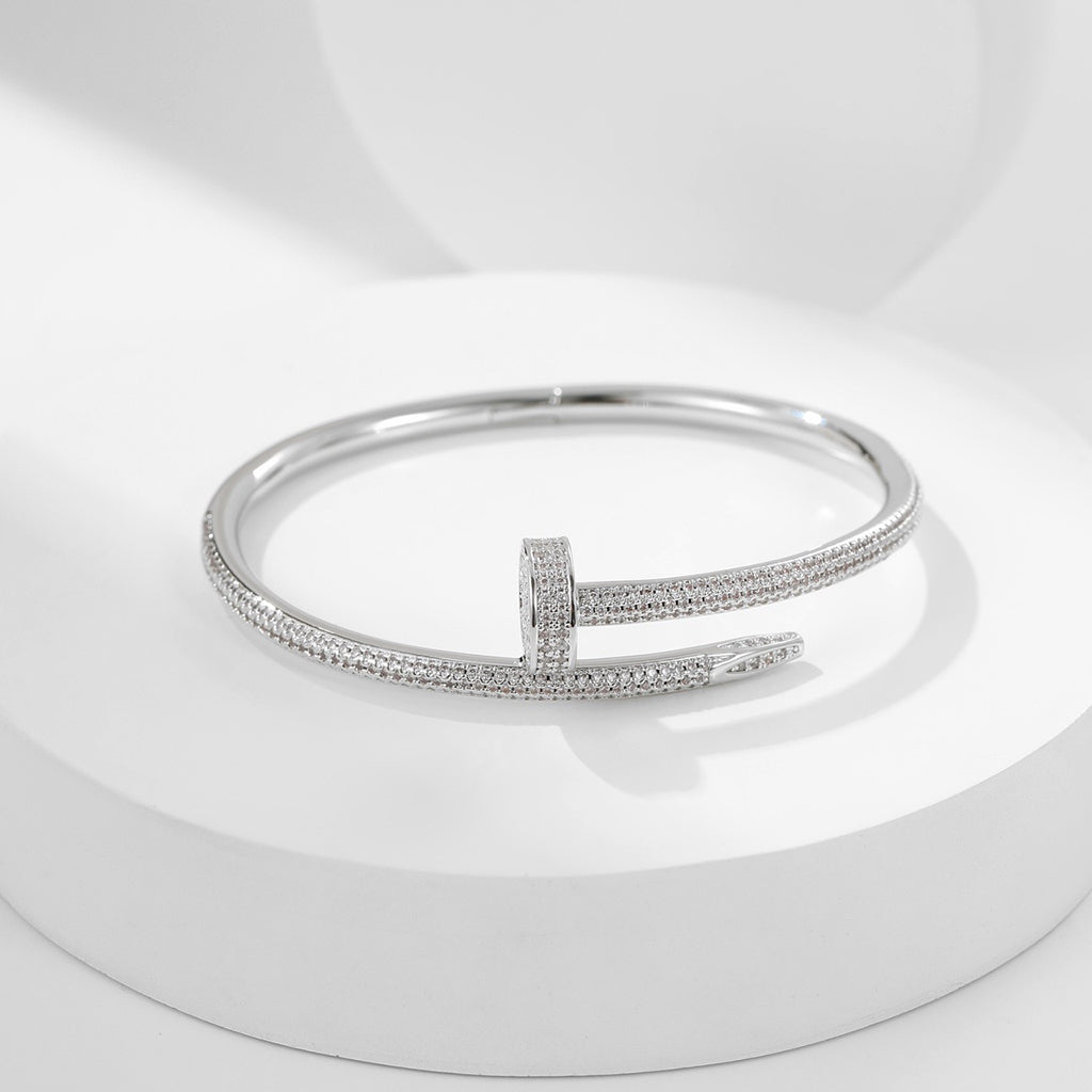 [⭐Luxery]JUSTE BRACELET 3.5MM ALL DIAMONDS
