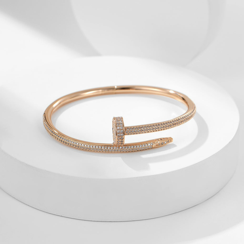[⭐Luxery]JUSTE BRACELET 3.5MM ALL DIAMONDS