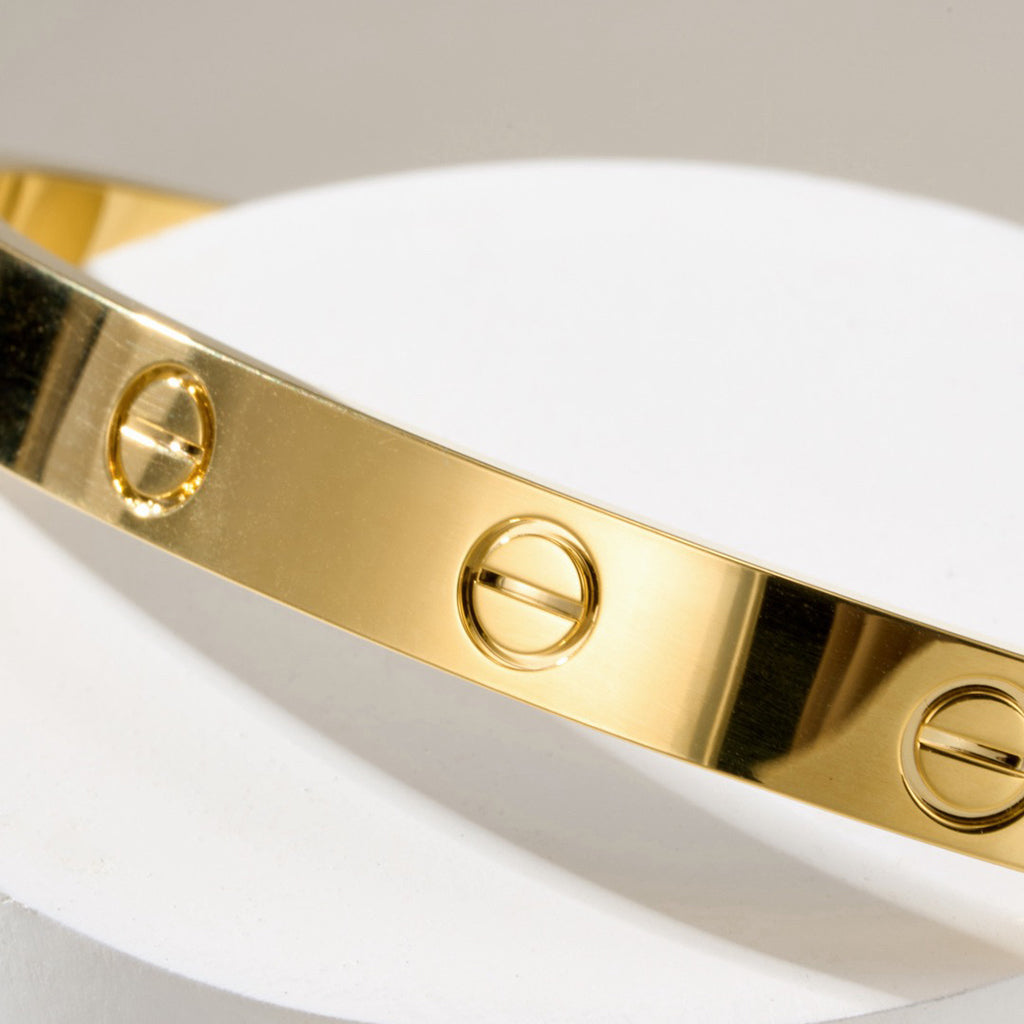 [⭐Luxery]LOVE BRACELET 6.1MM OPEN CUFF