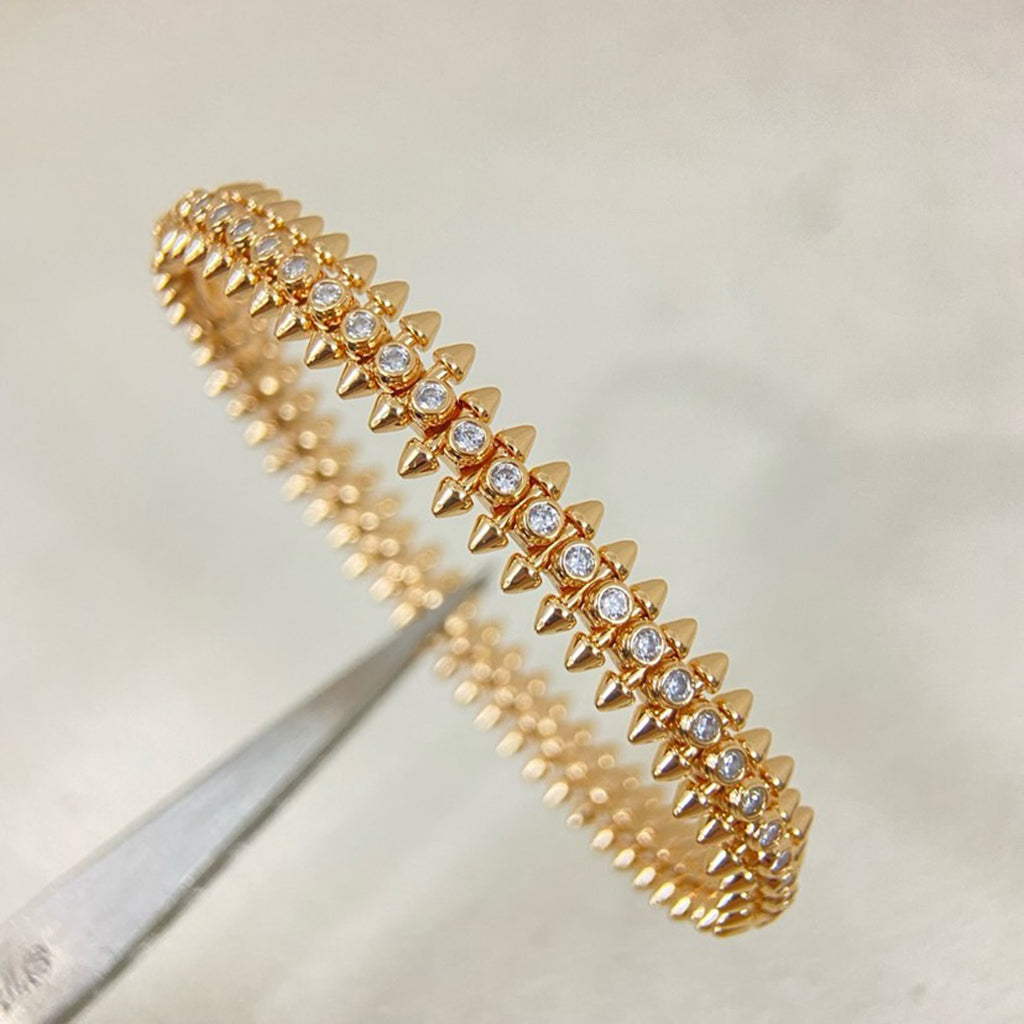 [⭐Luxery]CLASH  BRACELET 8MM DIAMONDS