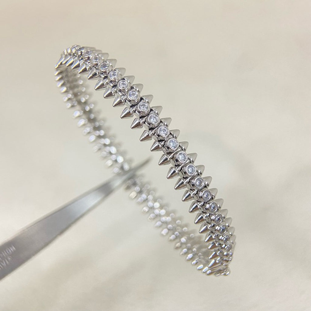 [⭐Luxery]CLASH  BRACELET 8MM DIAMONDS