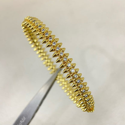 [⭐Luxery]CLASH  BRACELET 8MM DIAMONDS
