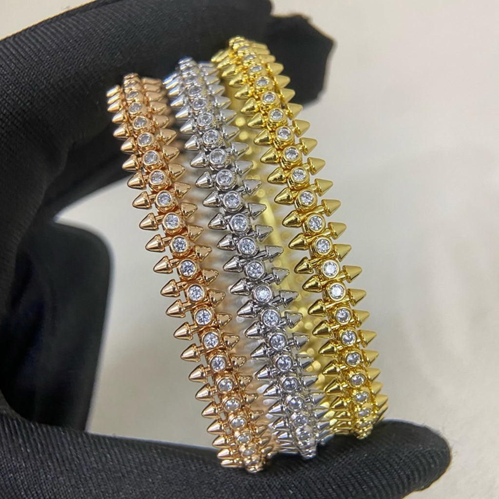 [⭐Luxery]CLASH  BRACELET 8MM DIAMONDS