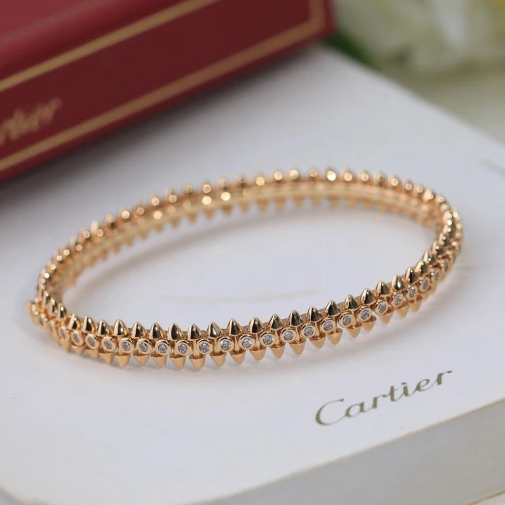 [⭐Luxery]CLASH  BRACELET 8MM DIAMONDS
