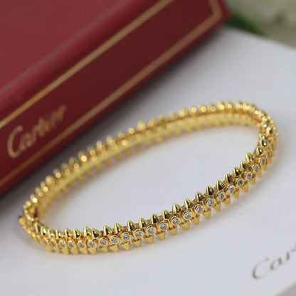 [⭐Luxery]CLASH  BRACELET 8MM DIAMONDS