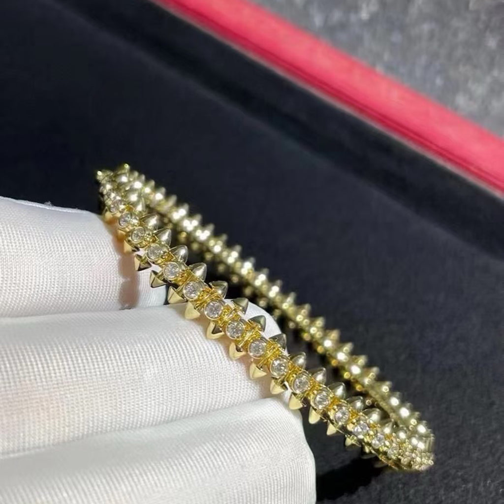 [⭐Luxery]CLASH  BRACELET 8MM DIAMONDS