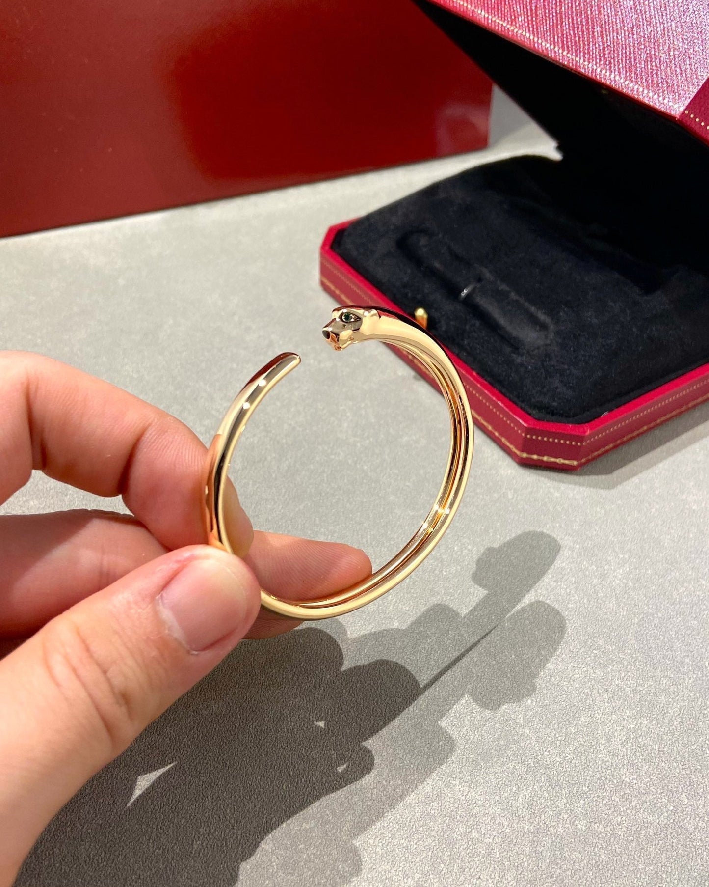 [⭐Luxery]PANTHERE OPEN BRACELET