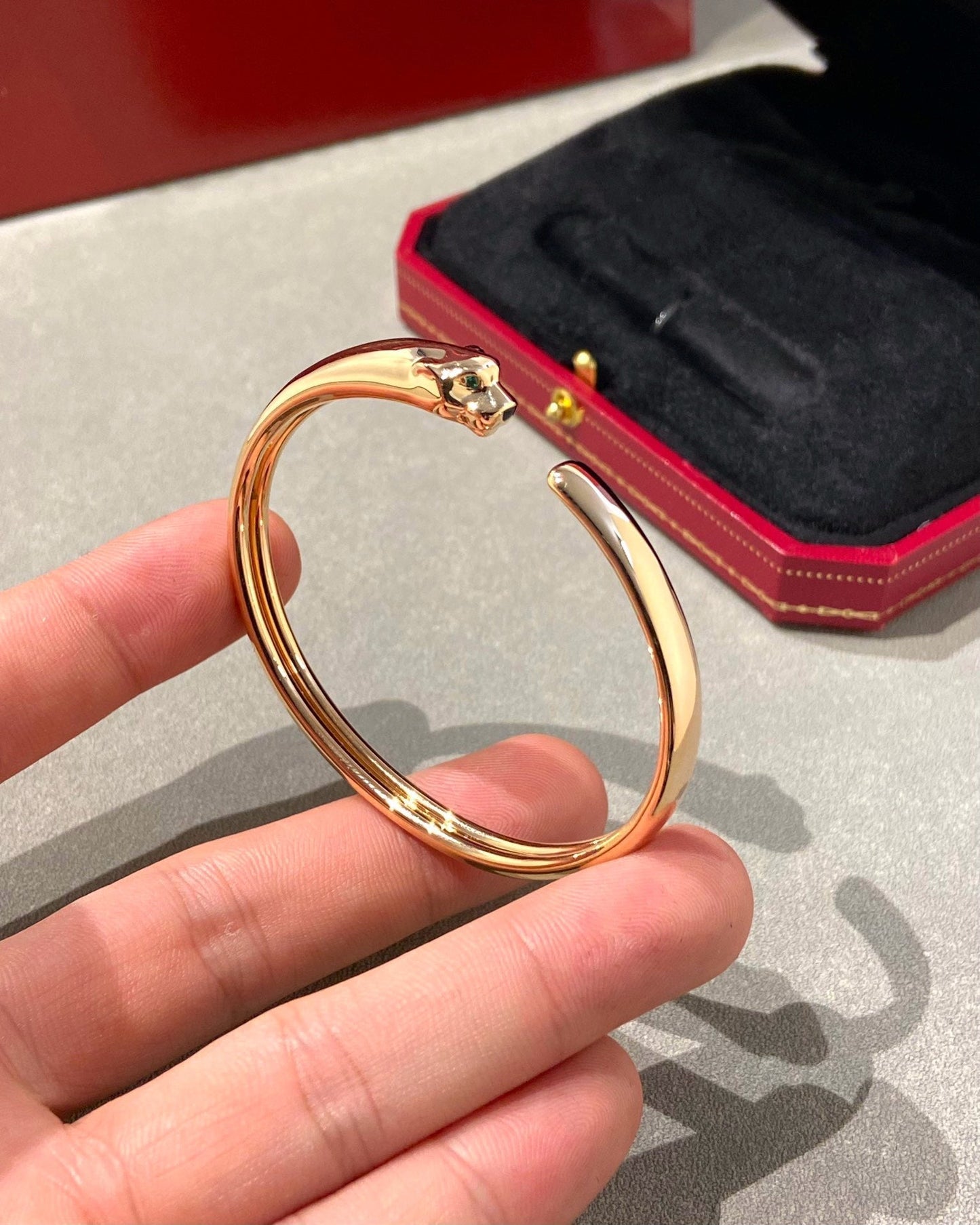 [⭐Luxery]PANTHERE OPEN BRACELET