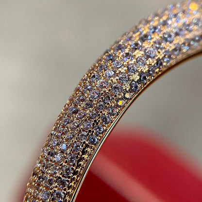 [⭐Luxery]PANTHERE HALF DIAMOND OPEN BRACELET